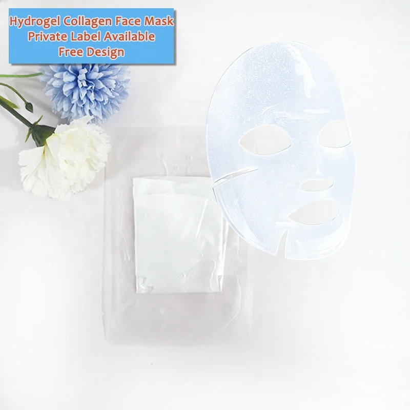 New Korea Crystal Moisturizing Face Sheet Hydro gel Seaweed brightening whitening face mask skin care Collagen Facial Mask