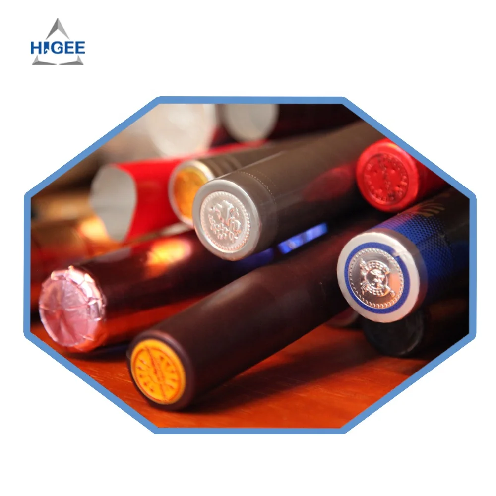 ПВХ термоусадочная пленка винная капсула для герметизации бутылок