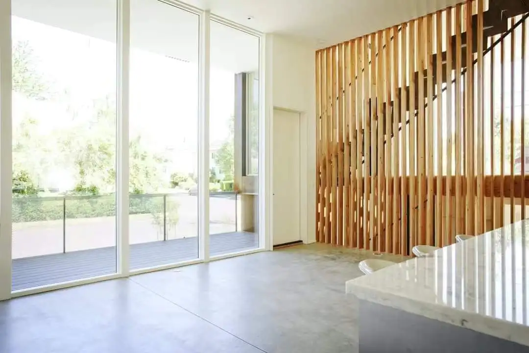 360 rotate Room  Divider WPC Partition Wall  WPC Column Partition