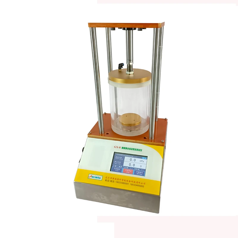 Vacuum tightness tester for food packaging bags Full self foaming water vapor tightness tester Quick leak test