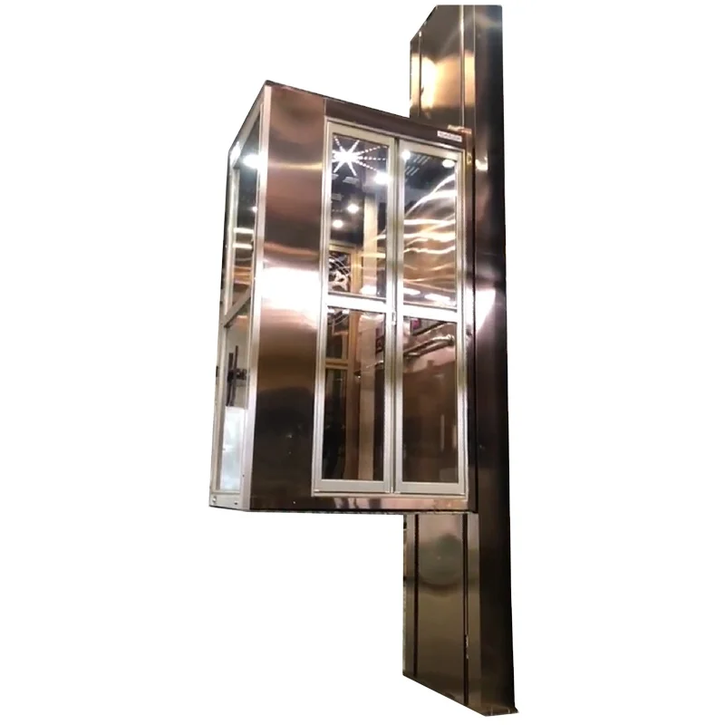 Hydraulic vertical elevating system elevator lift table for home