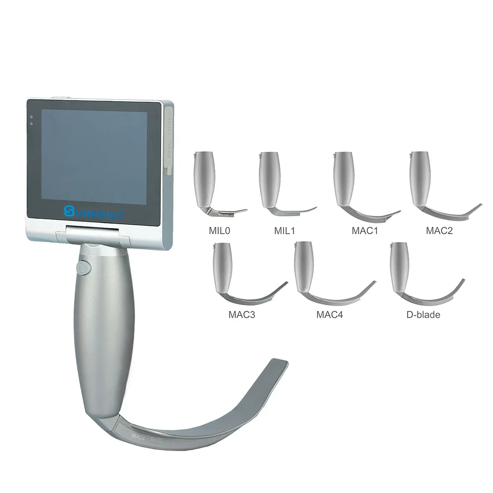 Cheap Price Laryngoscope With Camera Portable Anesthesia Video Laryngoscope Set With Blades Videolaryngoscope
