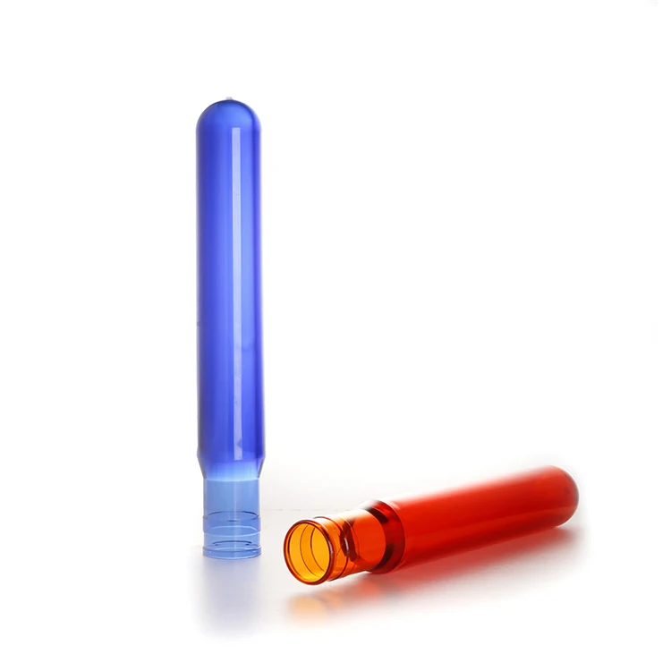 Drinking Water Bottle Preform PET Plastic Bottle 28mm Neck PET Plastic Bottle Preform with Customizable Color