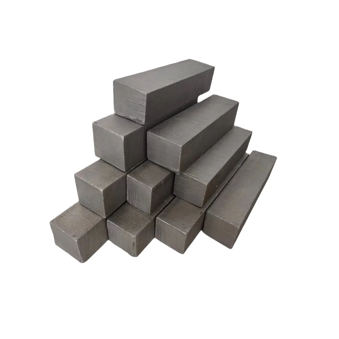 YT01 soft iron pure Fe/iron remelt ingot blanks High purity iron billet for melting