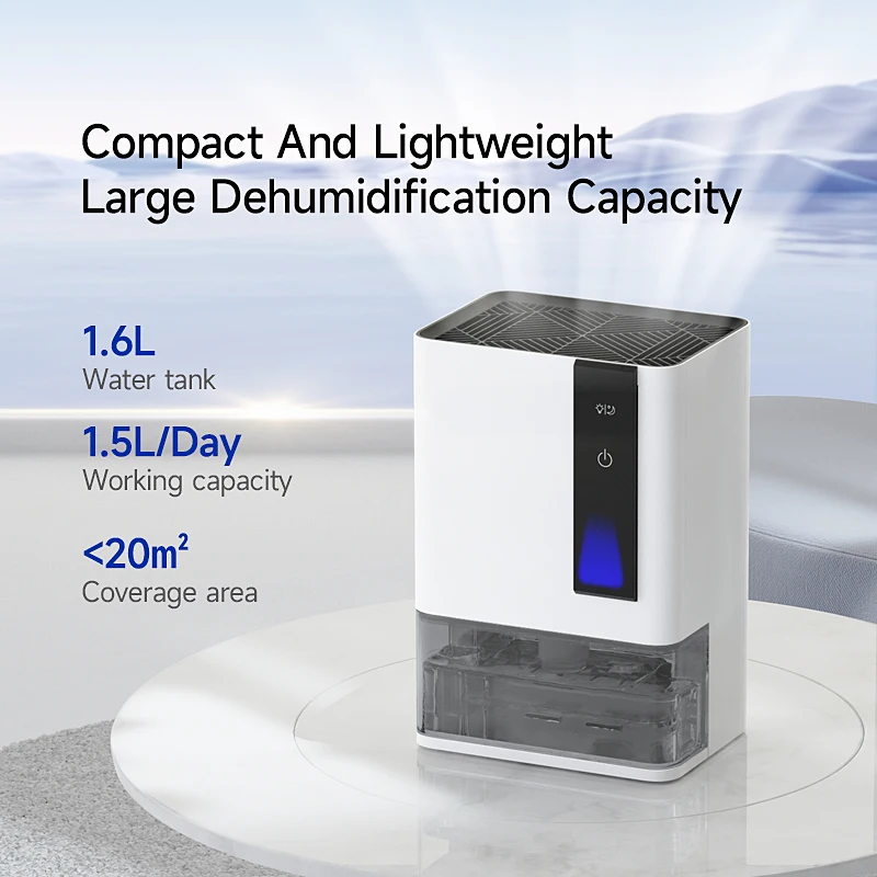 High Quality Dehumidifying Humidity Moisture Removal Indoor Desktop Home Commercial Dehumidifier