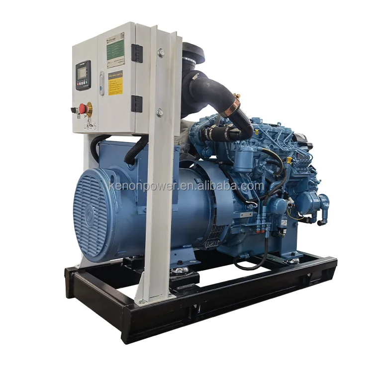 Best price 24kw Perkins 4.4GM marine diesel generator 30kva marine genset with Stamford generator