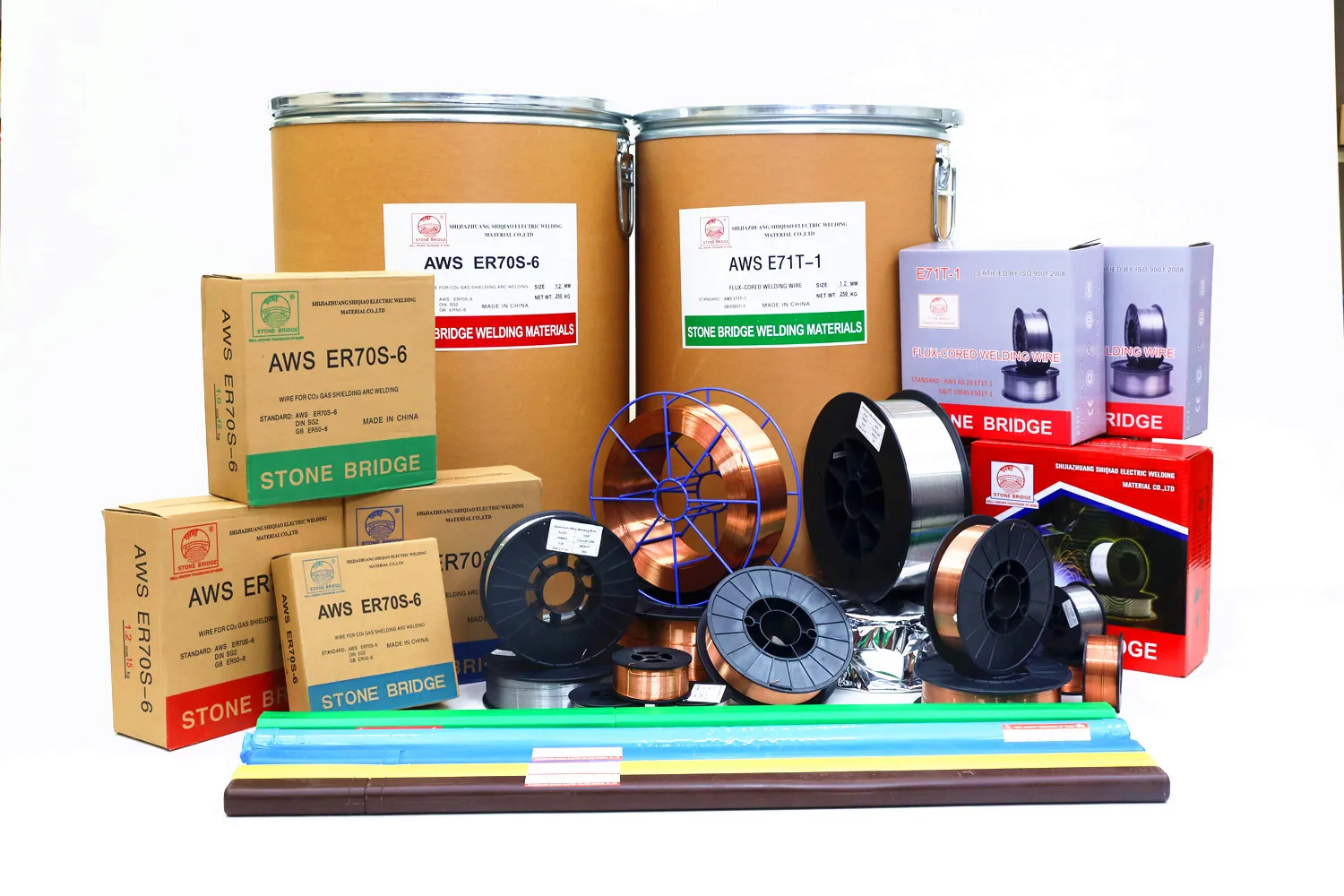 Прочная сварочная проволока CO2 Mig Tig AWS ER70S-6 sg2, сварочная проволока 0,6 мм-2,0 мм // бесплатный образец