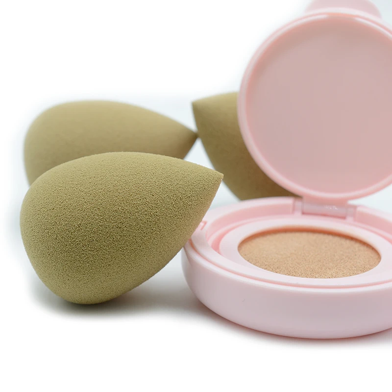 Eco-friendly Hydrophilic Green Tea Makeup Sponge