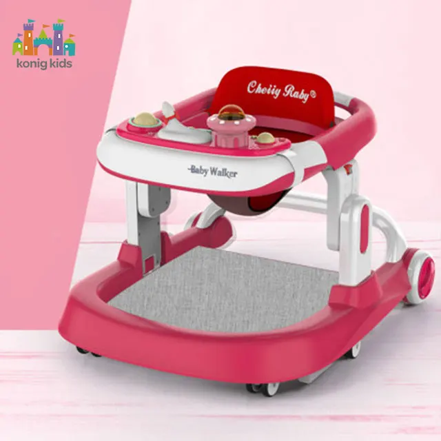 Konig Kids Hot Selling Andador Para Bebe Jumper Baby Learning Walking Baby Walker With Wheels And Seat