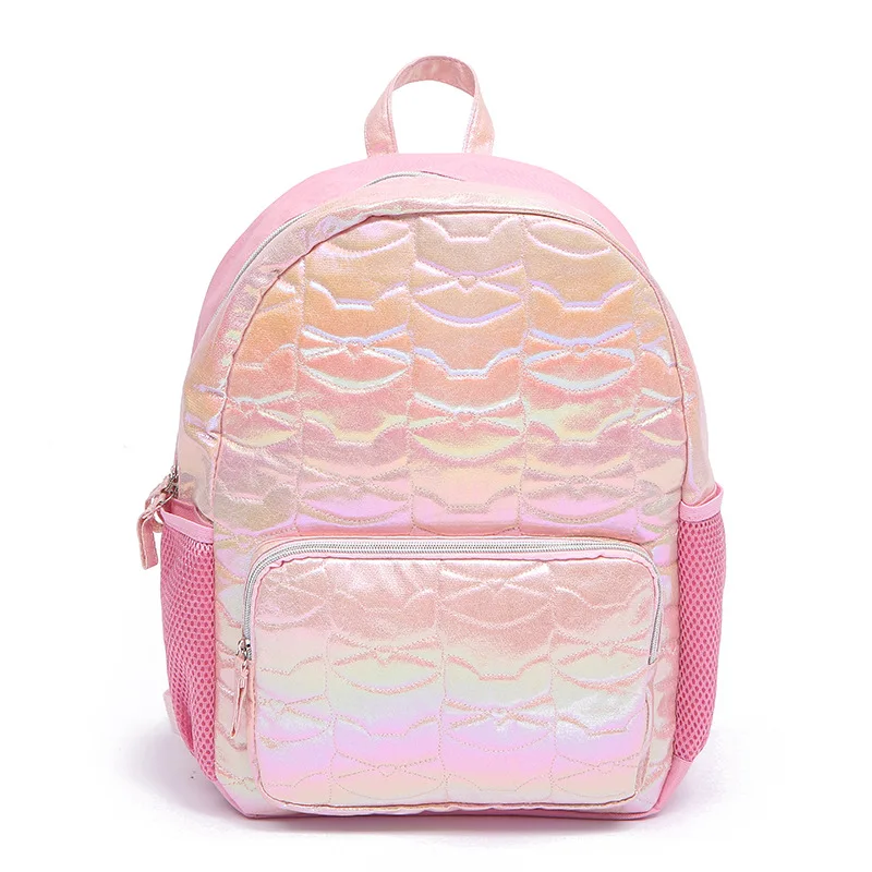 Factory Direct Sales Girls Backpack School Bags High Quality Student Book Bag for Kids PU Cartoon Plush Backpack OEM Anti-theft