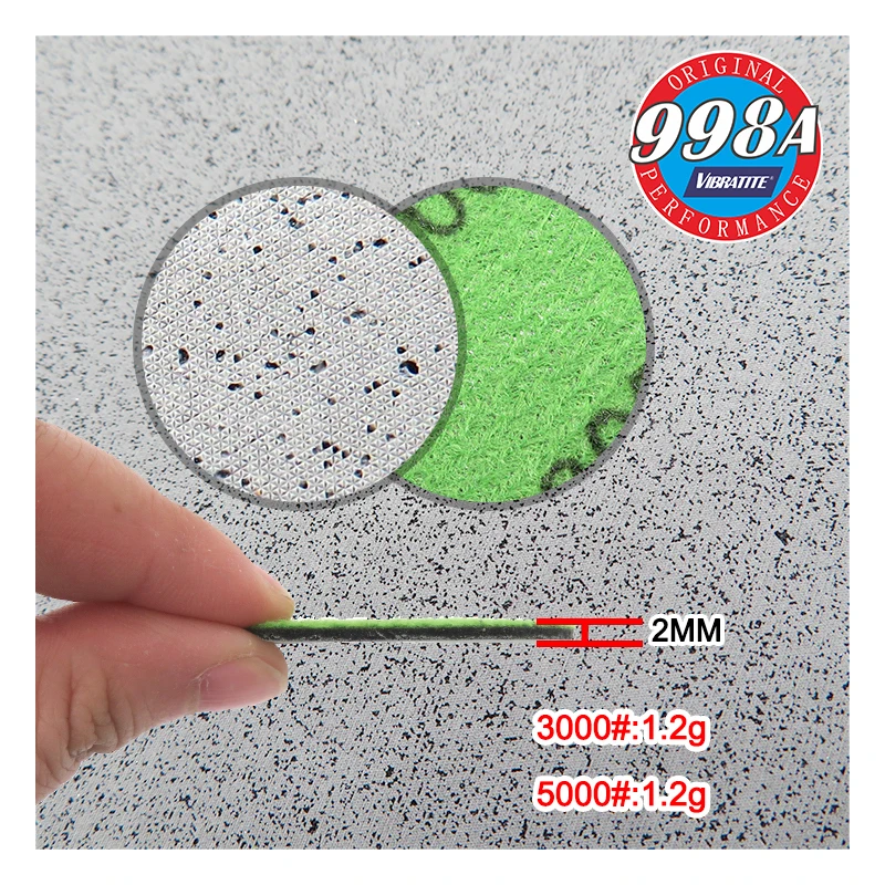 2Inch 998A Hook and Loop Foam Abrasive Disc Sanding Sponge Paper for Car Painting Removing Fine Sand Scratches 3000-5000Grit