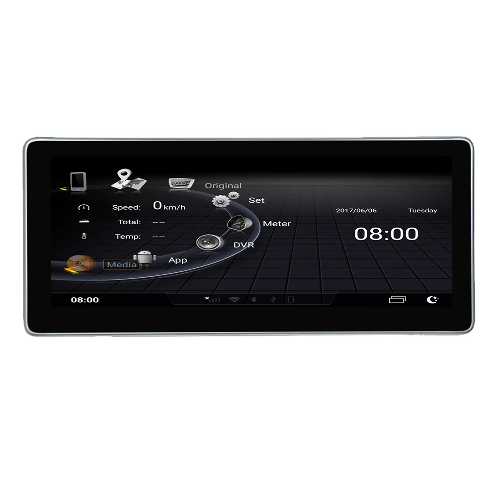 Автомагнитола KiriNavi Android 9. 10 25 дюймов для Audi A6 A6L S6 радио Автомобильная Мультимедийная навигация сенсорный экран