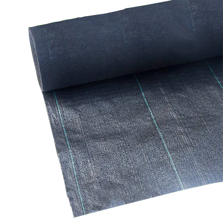 Agricultural Black Plastic Ground Cover / pp weed mat / prevent weed cloth with different sizes