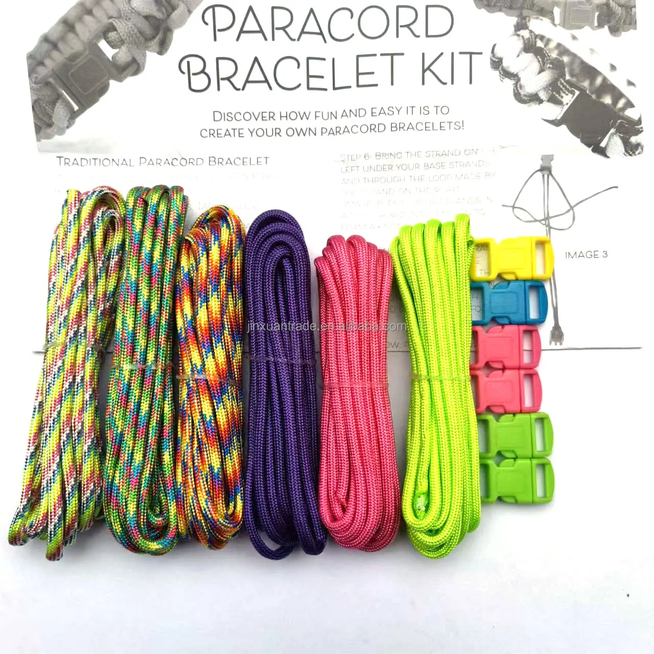 2022 New Arriving Design Men Women Lovers Survival Bracelet Paracord Bracelet with Buckle