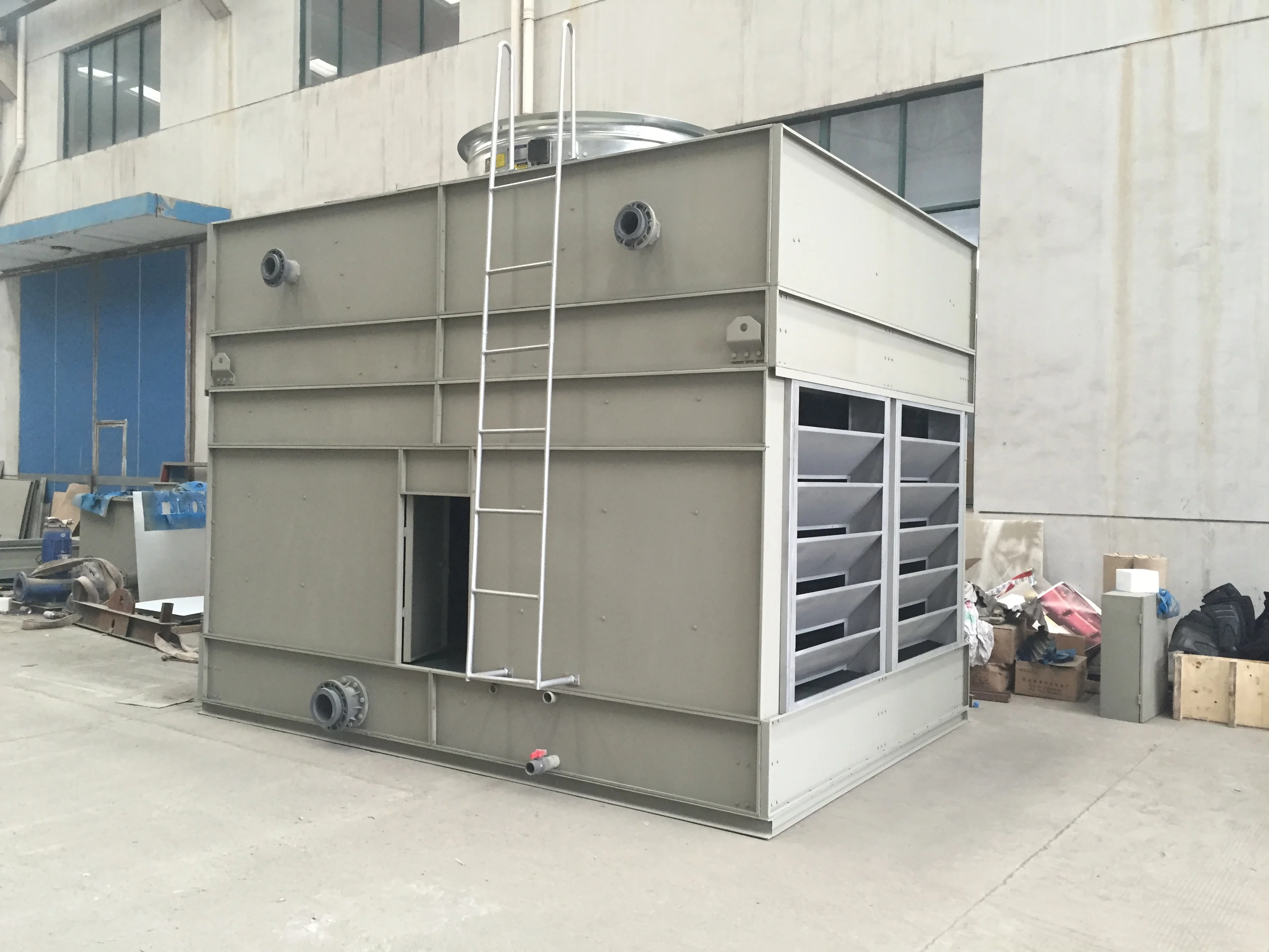 Китай низкая цена стальная охлаждающая башня сертификация Ce 150 тонн для