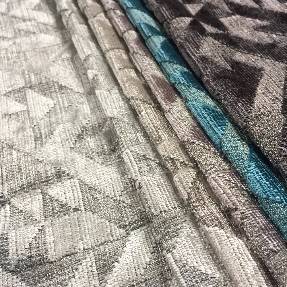 JBL Clearance European Style Jacquard Blackout Curtains Modern Bedroom Living Room Balcony Bay Window  Curtain Fabric