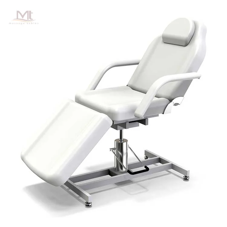 IFIS Factory Price Professional Hot Sale Luxury Hydraulic Pneumatic Height Adjustable Beauty Bed Cosmetic Bed Facial Table