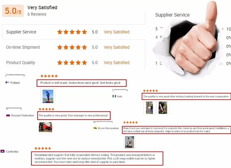 KINGPARK CHAINSAW 5800 58CC GASOLINE  CANFLY CHAIN SAW