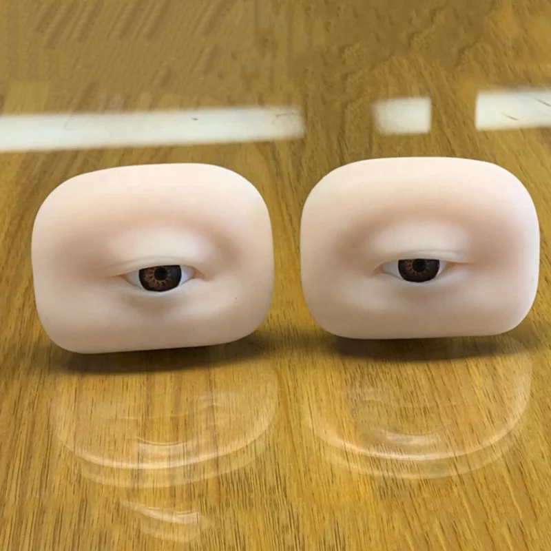 3D Silicone  Popular PMU Accessories Eyes Practice Skin Really Human Semi Permanent Makeup Tattoo for Microblading Practice Skin