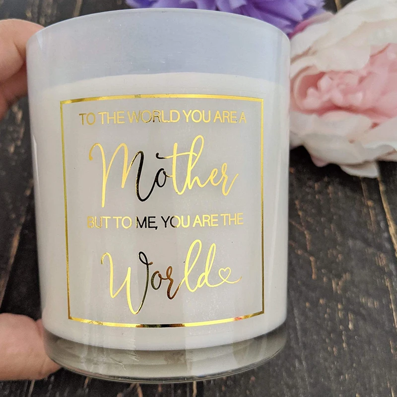 Logo Adhesive Double Layer Sticker Labels for Packaging Gold Foil Brand Printing Paper Waterproof Bottled Beverage Accept Custom