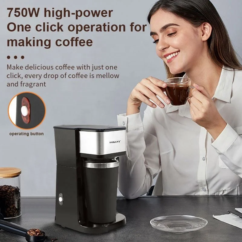 Wholesale Factory Portable Mini Electric Espresso Turkish K-Mini Single Serve Coffee Maker For Camping And Travel