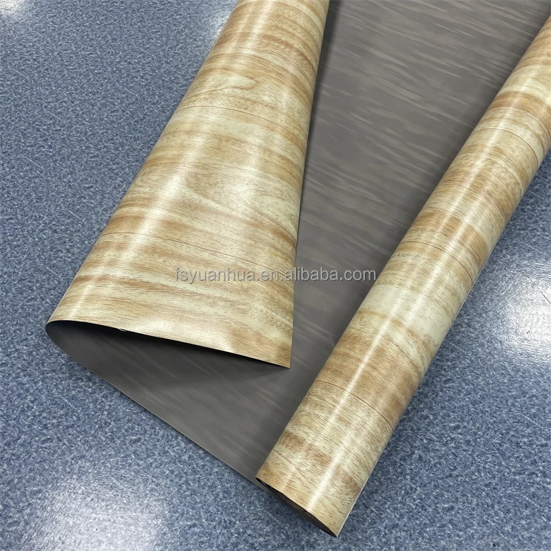 0.35MM - 2MM commercial pvc wood flooring roll anti-slip waterproof pvc leather flooring in rolls for household office