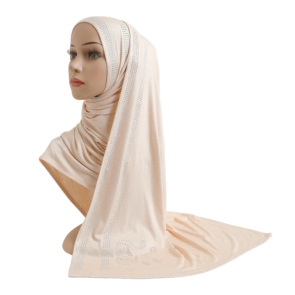 Chiffon Scarf Hijabs Women Scarves Shawls Viscose Muslim Under Scarf Women Turban