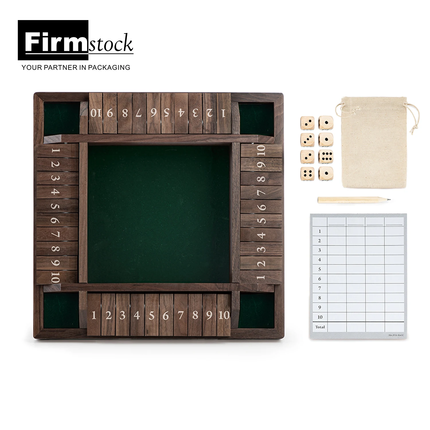 Деревянная настольная игра SHUT THE BOX игровой стол Silla Бесплатная детская дорожная карточная коробка набор игрушек