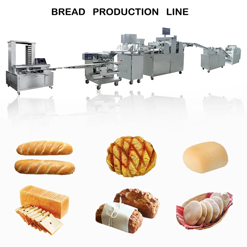 Fully Automatic Stuffed Bread Making Maker Baking Machine Production