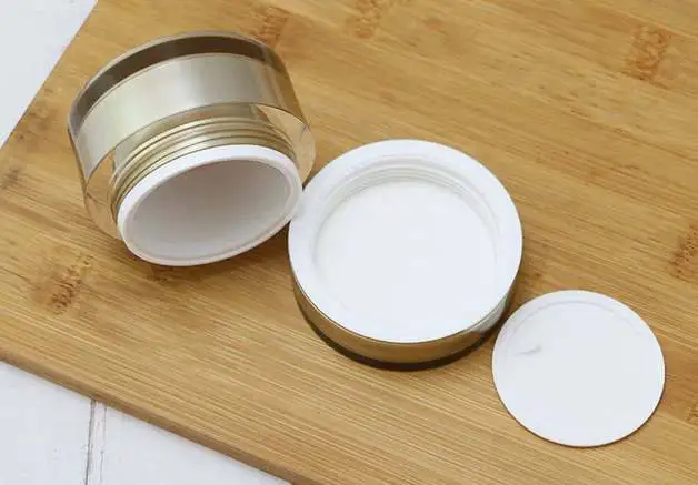 50/100/120/150/200/250g pink Plastic Containers With Lids Travel Jars Lotion Bottle Pot Boxes Face Cream Makeup Hair Care Paste