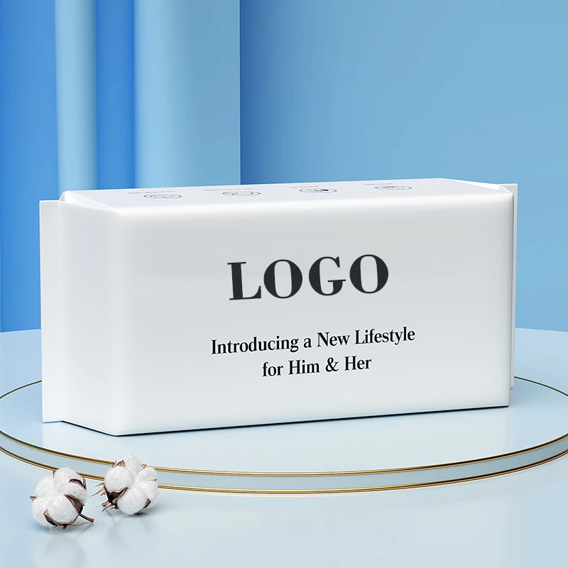 Custom Eco-Friendly Facial Tissue Paper Logo Brand Soft Tissue Cleaner Facial Tissu