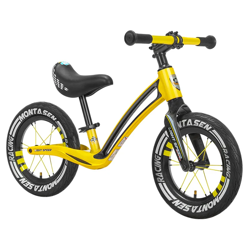 Montasen M-F805-S 12' Magnesium Kids Balance Bike for kids training balance Children Ride on Car Hot Seller