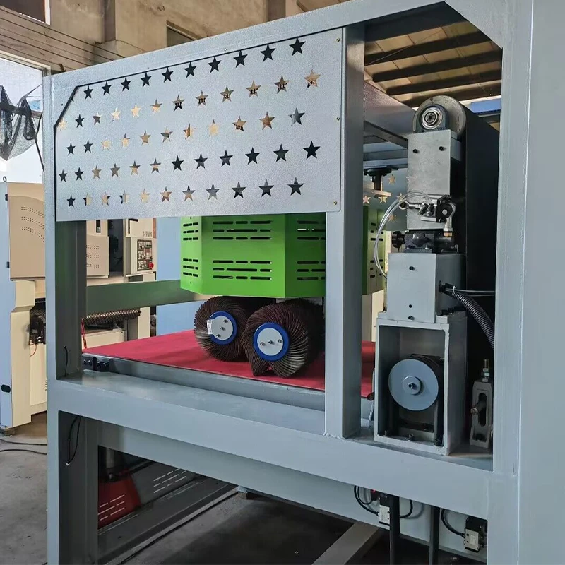 New Design Cnc Sheet Metal Polishing Sheet Metal Deburring Machine Automatic Polishing Grinding Machine