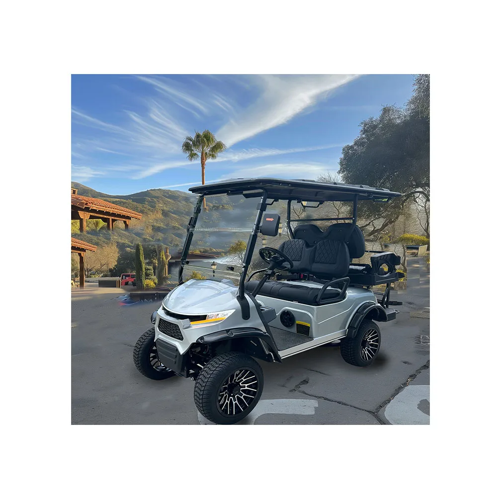 48v 5000w 6 Person Electric Golf Cart 4 Seater Chinese 6 Seats Golf Cart