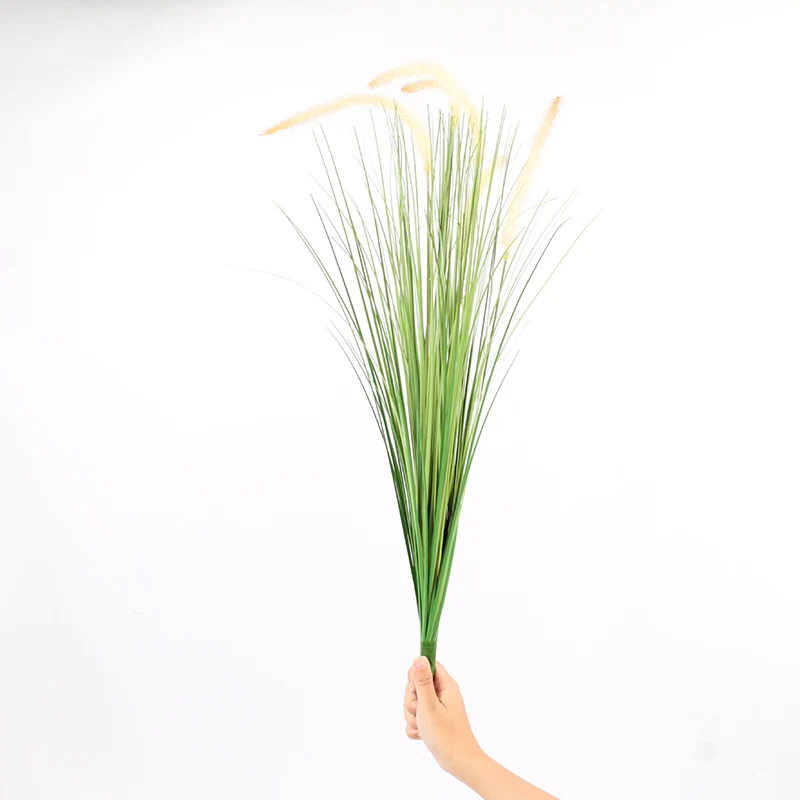 Artificial Plant Factory Wholesale Artificial Setaria Viridis Bonsai Clothing Store