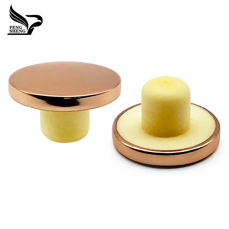 
Customized luxury t type synthetic wine bottle stopper bar top aluminum wine bottle cover 