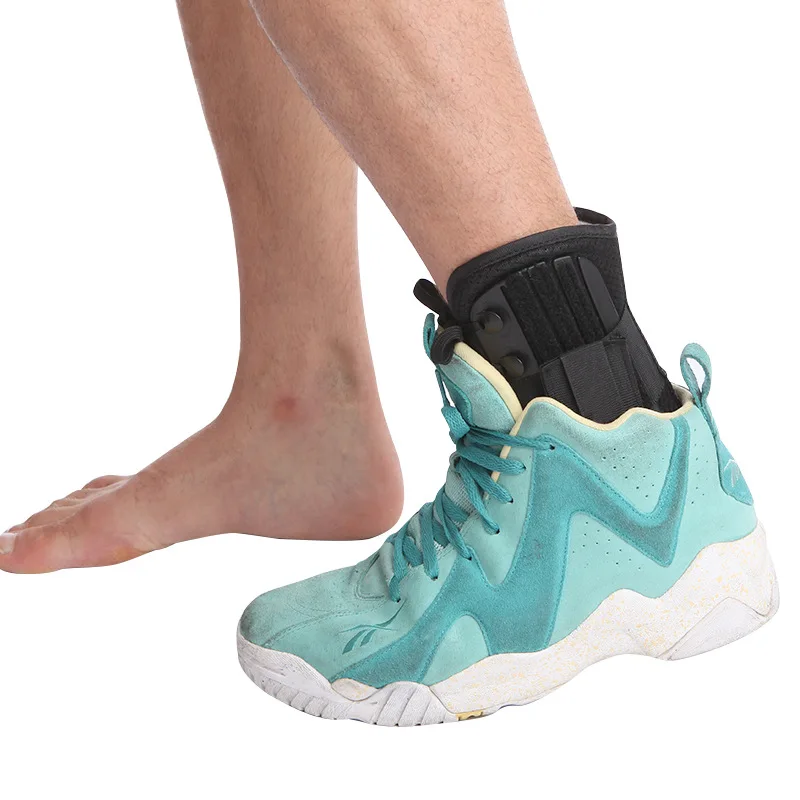 Adjustable Compression Ankle Support Sleeve for Sports Gym Recovery Foot Stability and Pain Relief With