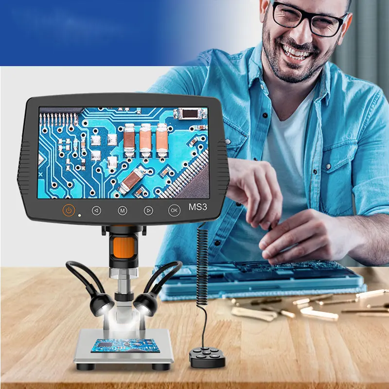 Electronic Microscope And Price Microscope For Soldering Digital Microscope For Mobile Repair