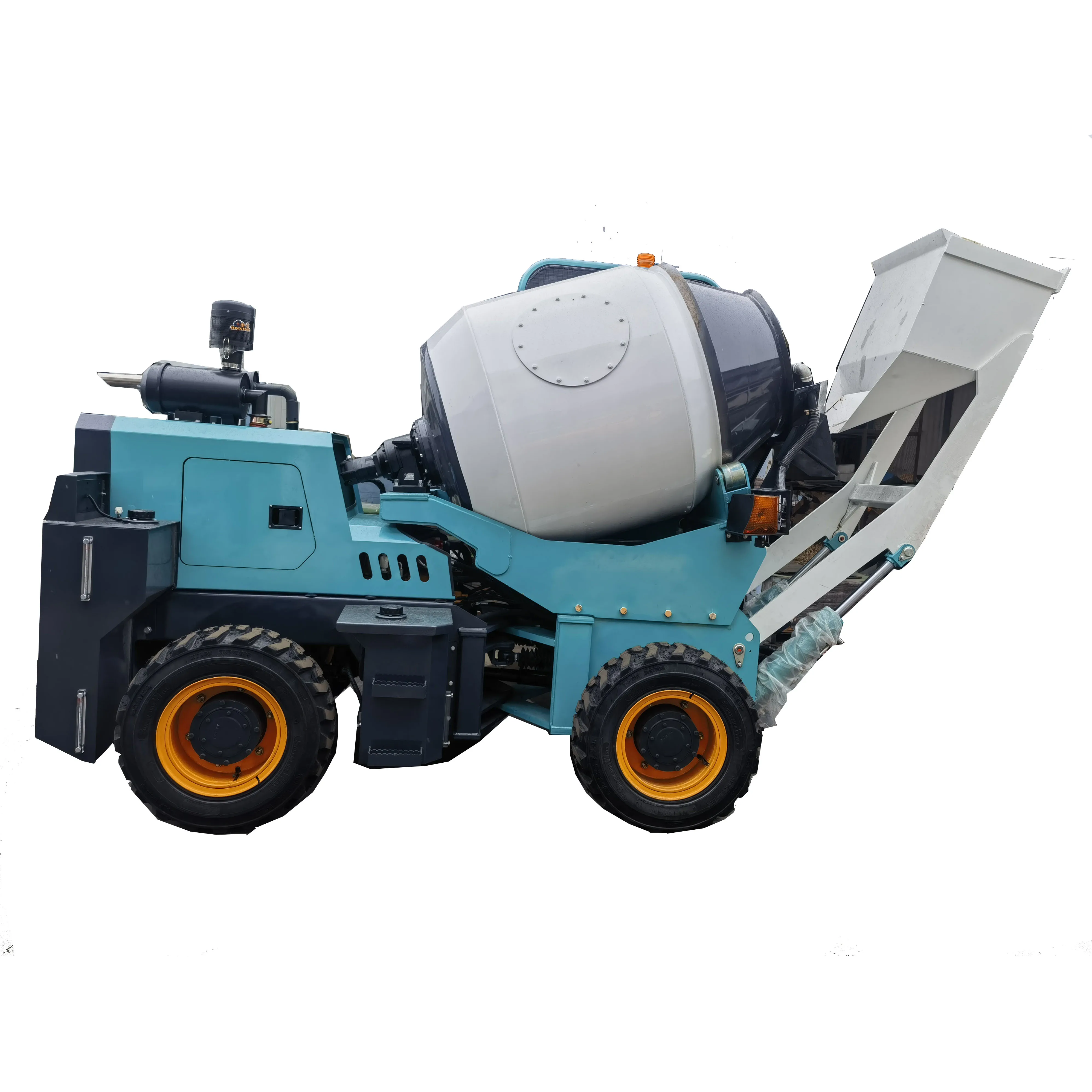 800L compact concrete mixer self loading concrete mixer truck with the best price