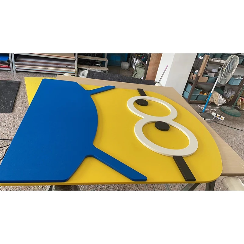 Cut to size UV resistance colorcore outdoor two three color core multilayer HDPE yard sign polymer sheets boards price