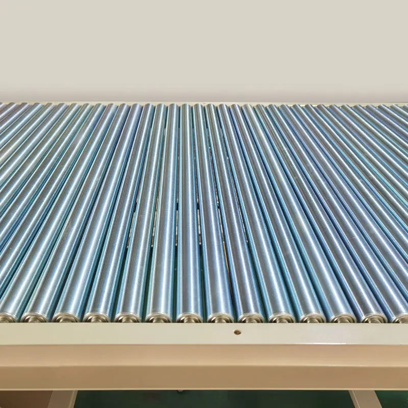Electrogalvanized conveyor rollers 2812 customized roller conveyor line