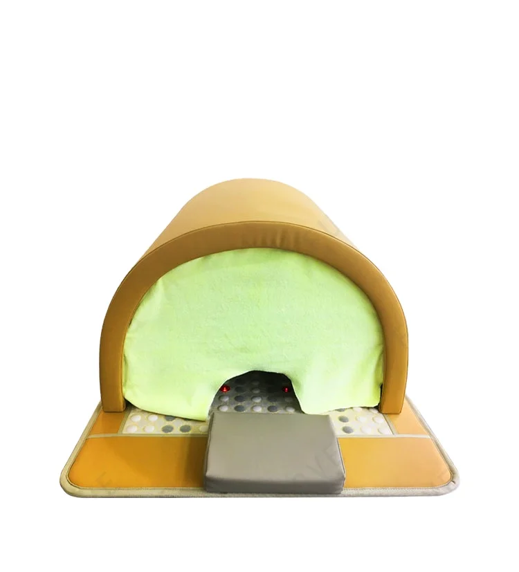 Fuerle Hot sale weight loss and detox far infrared jade stone energy sauna dome with photon light