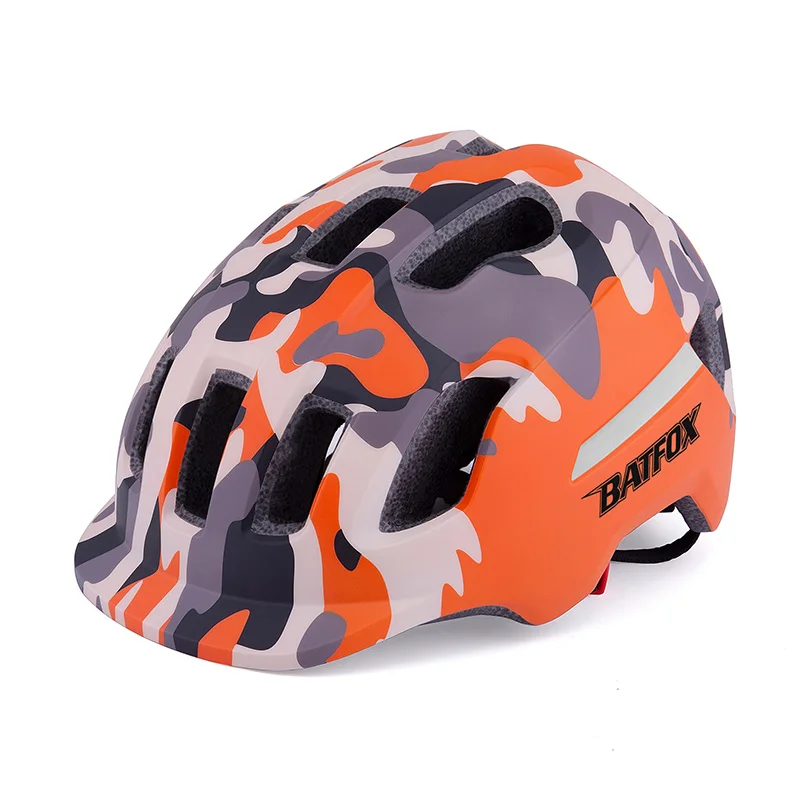 BATFOX Adult Road Bike Integrated Riding Helmet Scooter Camouflage Helmet Sports Equipment Factory Price