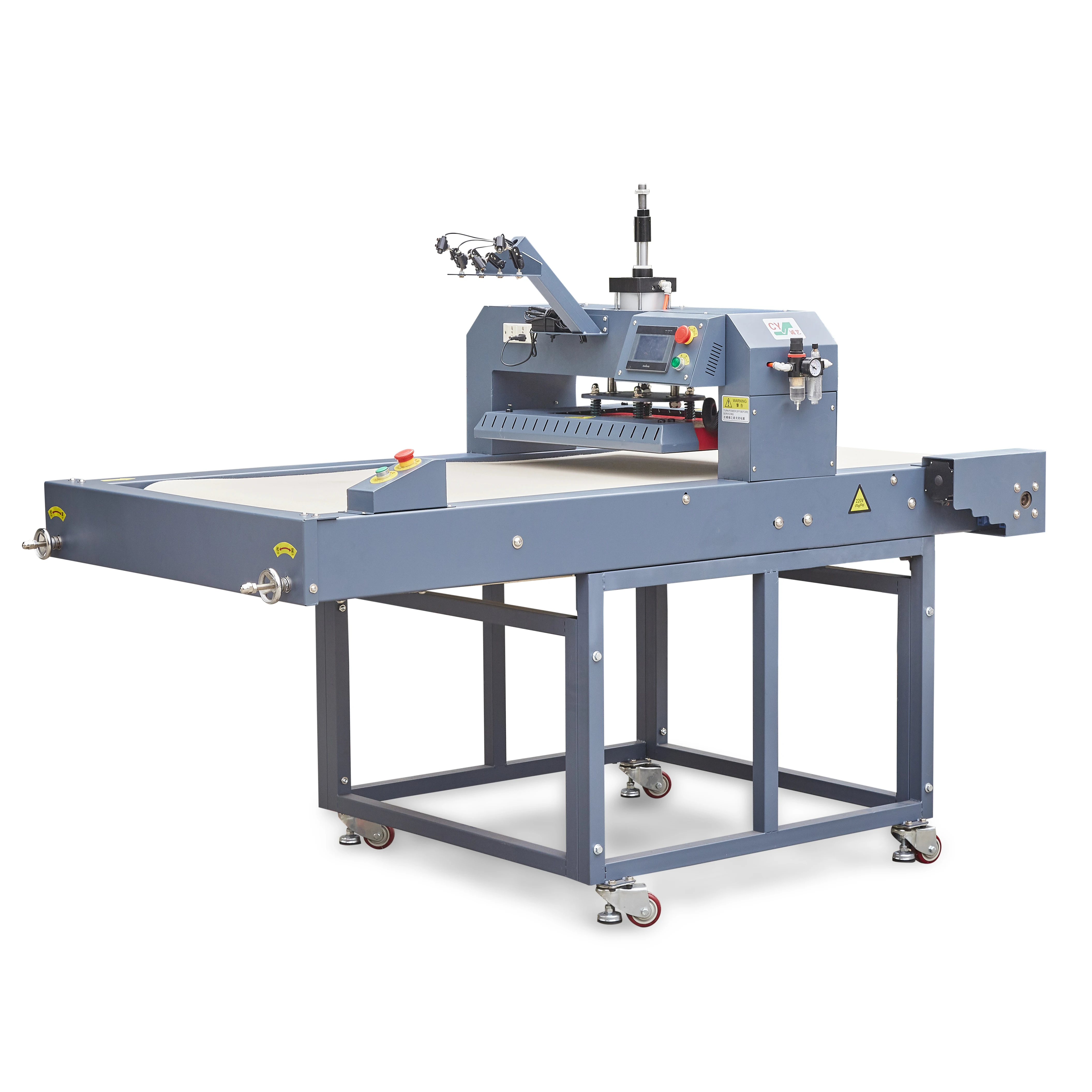 Conveyor Belt Hydraulic Heat Press Machine 40*60cm Conveyor Belt Heat Press T Shirt Printing Sublimation Heat Transfer Machine
