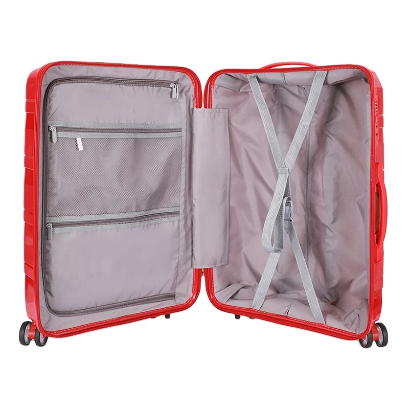 Free Sample Travel luggage set 3 pieces case PP suitcase travel luggage sets for outdoors