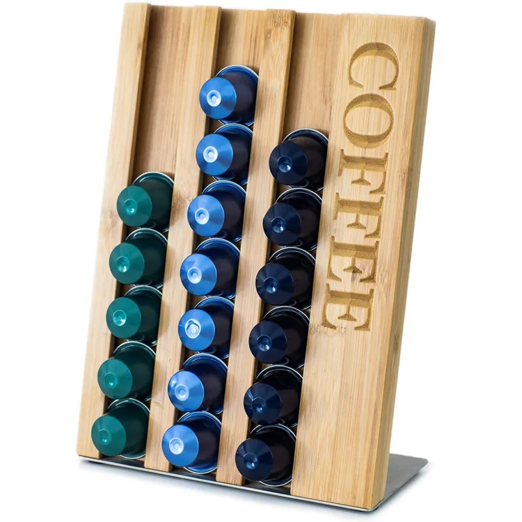 2024 24 grain storage holder couple gift kitchen coffee accessories coffee capsule holder