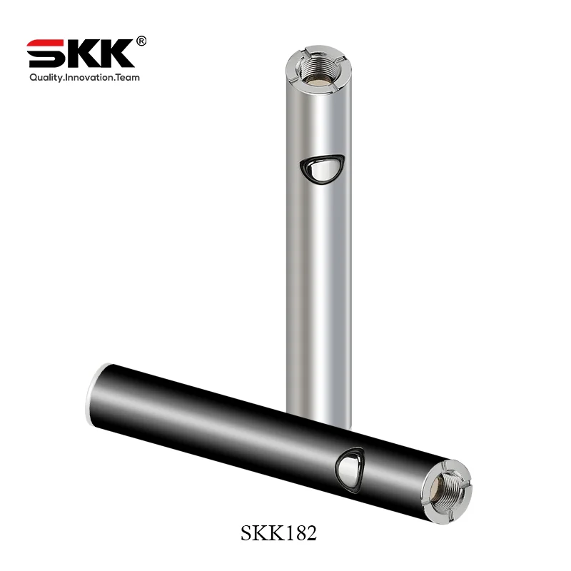 
SKK182 wholesale vape pen Aluminum vape pen bettary 510 thread button activated usb charging port 