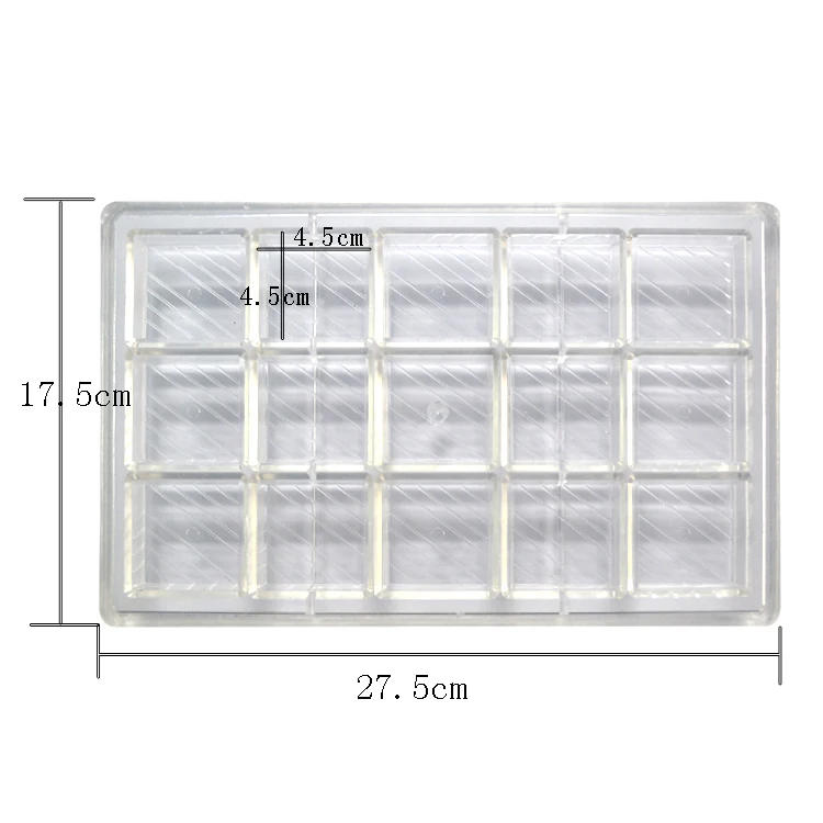 MHC New Design Custom Design Food Grade Handmade 3D Special Shape Polycarbonate Chocolate Molds