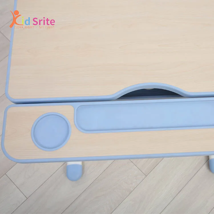 
Professional Children Desk Study Table Chair Set Adjustable Height Childrens Desk 