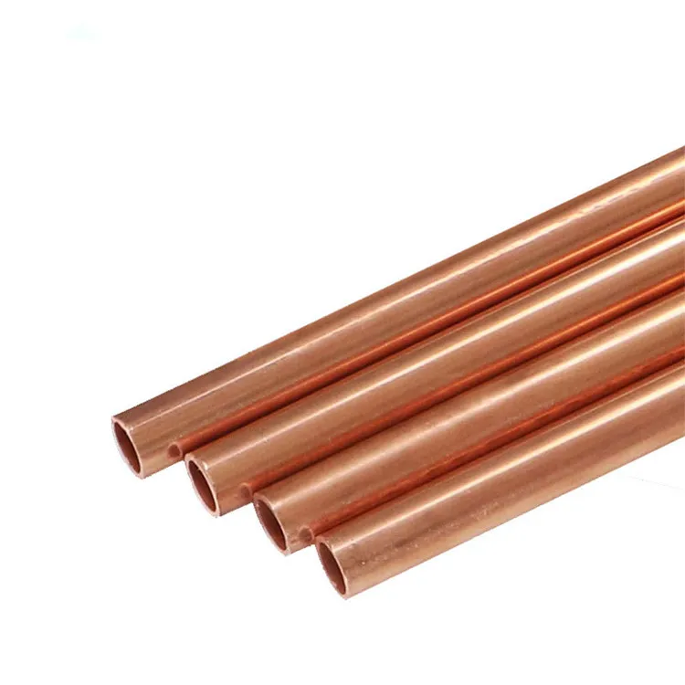 Thin walled T2 copper tubes, copper capillary instruments, copper tubes for telecommunications condensation equipment